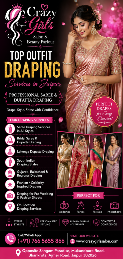 Outfit Draping Services in Jaipur